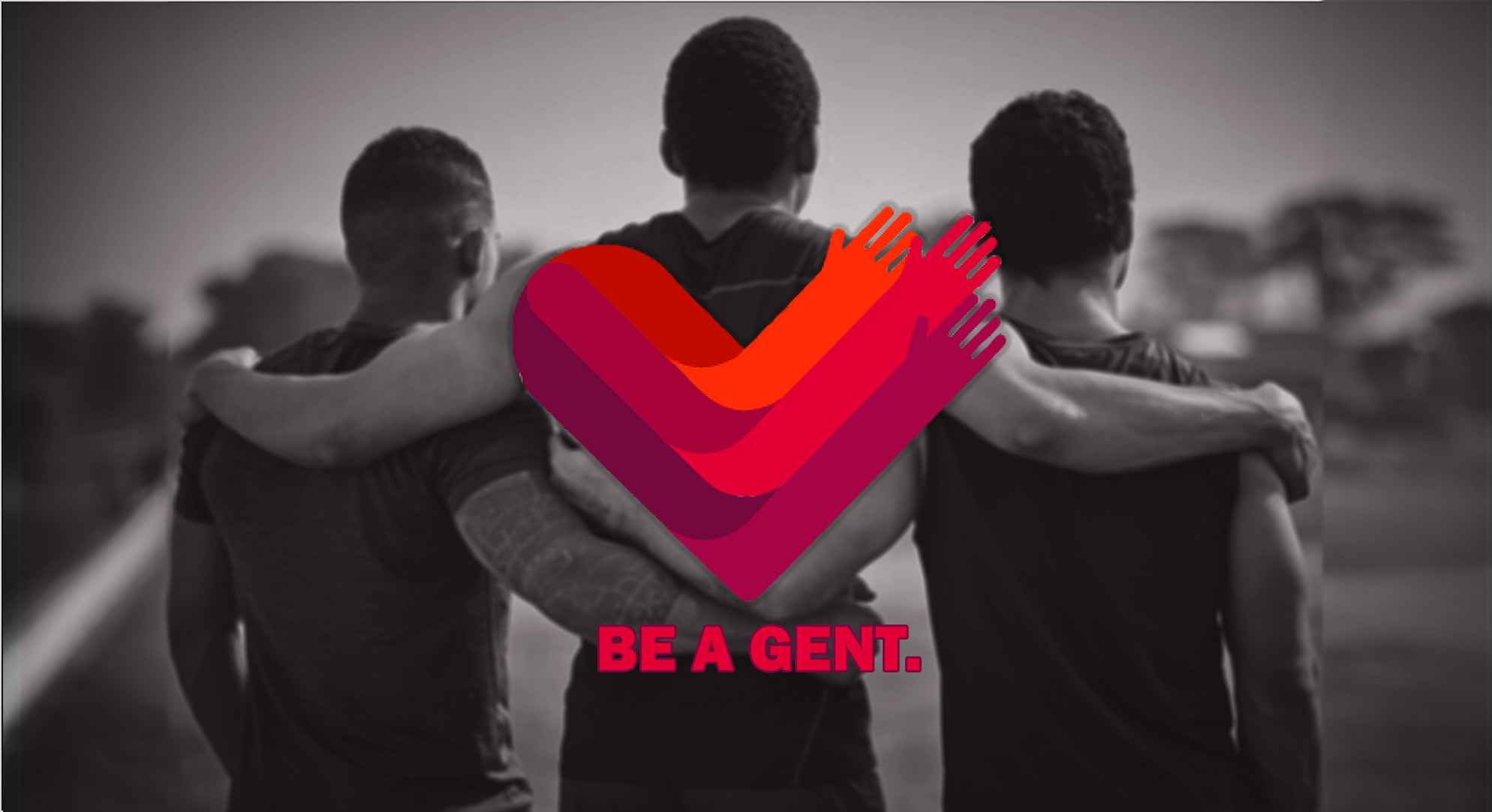 The Be a Gent campaign logo
