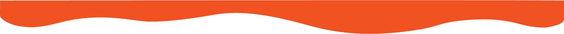 End of orange background wave motif