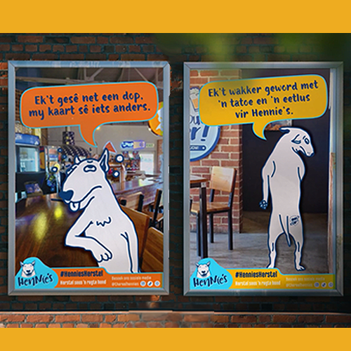 Phone mockups of Reboost's Just One More campaign social media posts