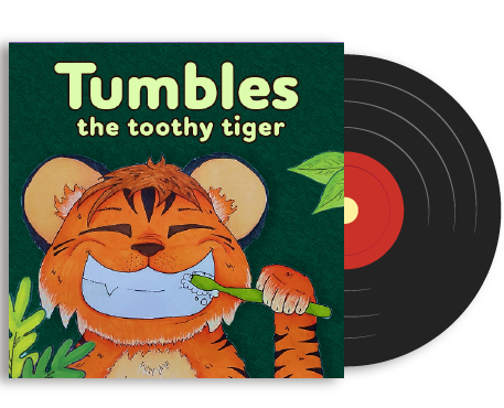 Just One More Project - A record album showing the campaign's logo with bold typography.